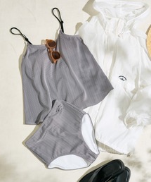 PUAL CE CIN | 【2点セット】ペプラムキャミスイムセットアップ(水着)