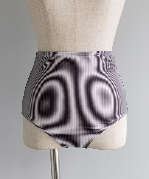 PUAL CE CIN（ピュアルセシン）の「【2点セット】ペプラムキャミスイムセットアップ（水着・レディース・ストライプ・FREE）」の13枚目の写真