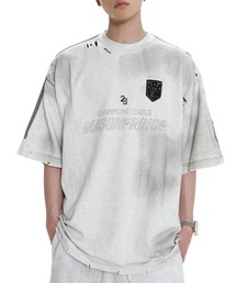 5カラー オーバーサイズ サイドライン Tシャツ DT4223【MASONPRINCE】