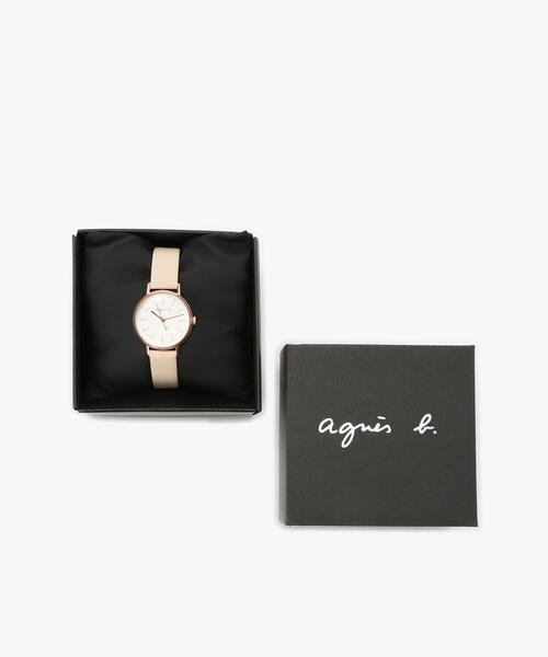 agnes b.（アニエスベー）の「LM02 WATCH FCSK901 時計（アナログ腕時計・レディース・ホワイト・FREE）」の3枚目の写真