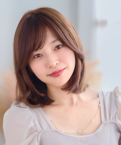 前髪ウィッグ】総手植え前髪ウィッグ フェイスカール（ウィッグ