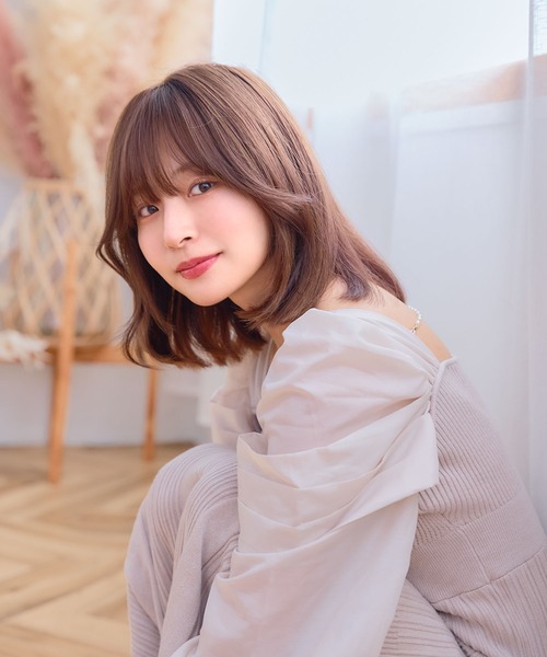 前髪ウィッグ】総手植え前髪ウィッグ フェイスカール（ウィッグ