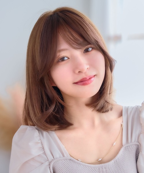 LINEASTORIA（リネアストリア）の「【前髪ウィッグ】総手植え前髪ウィッグ フェイスカール（ウィッグ・レディース・イエローゴールド/ブラック/ブラウン/ダークブラウン/ブラウン系その他/オレンジ系・FREE）」の15枚目の写真