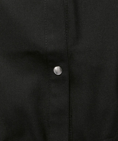 HARE（ハレ）の「ジップドロストショートシャツ(HARE)（シャツ/ブラウス・レディース・グレー/ブラック・FREE）」の17枚目の写真