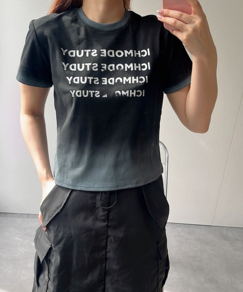 セール】グラデーションロゴTシャツ（Tシャツ/カットソー）｜LAC