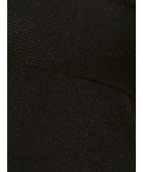 LAGUNAMOON（ラグナムーン）の「アシンメトリーラメブレンドニットワンピース（ワンピース・レディース・ボルドー/ブラック/グレー・SMALL/MEDIUM）」の12枚目の写真