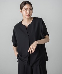 la.f…（ラエフ）の「KIRERIストレッチブラウス≪洗濯機で洗える/機能性素材≫（シャツ/ブラウス）」