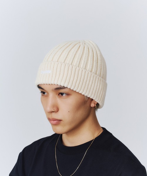 XLARGE（エクストララージ）の「RIB KNIT CAP（ニットキャップ/ビーニー・メンズ・オフホワイト/ブルー/グレー/パープル/ブラック/ブラウン・ONE SIZE）」の14枚目の写真