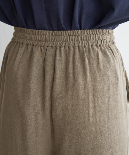 ikka(イッカ)の「イージーワイドパンツ(その他パンツ・レディース・チャコールグレー/ダークグリーン/モカ・M/L/S)」の22枚目の写真
