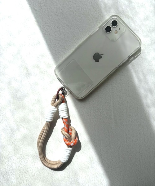 lit.Cy(リットシー)の「ノットデザインパラコードハンドスマホストラップ(スマホグッズ・レディース・ネイビー/ブラック/グリーン/ベージュ・FREE)」の13枚目の写真