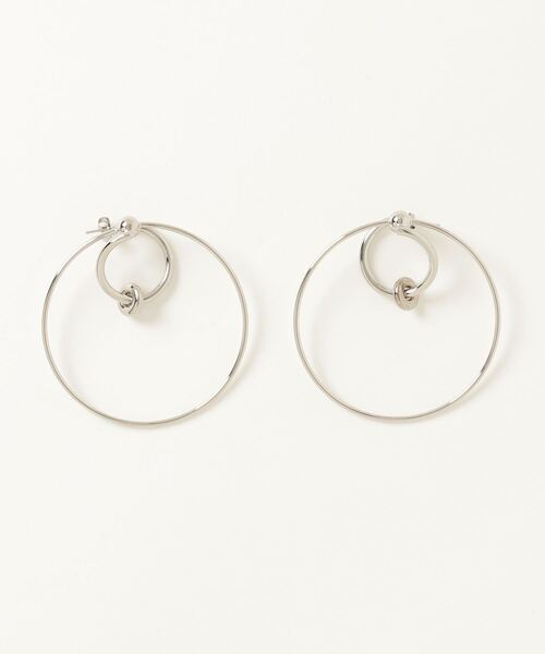 Paris発！JUSTINE CLENQUET EVAジェンダーレスピアス フランス発 ☆Justine Clenquet☆ Eva フープ ピアス (Justine