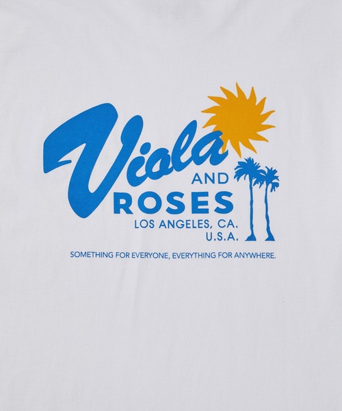 VIOLA&ROSES(ヴィオラアンドローゼズ)の「【Viola&Roses/ヴィオラアンドローゼス】 Everyone Tee 「Everyone」ショートスリーブTシャツ(Tシャツ/カットソー・メンズ・ブラック/ホワイト・L/M/XL)」の6枚目の写真