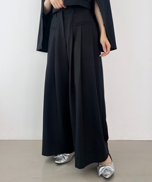 Heather | シャークスキンワイドパンツ 117631(スラックス)