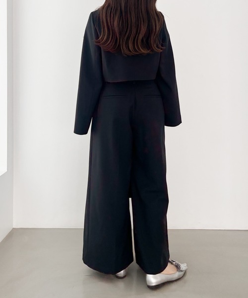 Heather(ヘザー)の「シャークスキンワイドパンツ 117631(スラックス・レディース・ブラウン/ブラック/グレー・S/M)」の17枚目の写真