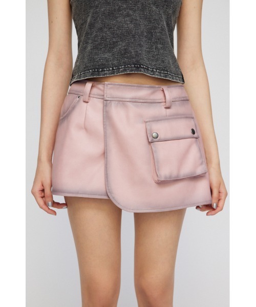 LAGUA GEM(ラグアジェム)の「INK BLUR スコート(その他パンツ・レディース・ブラック/ライトピンク・X-SMALL/SMALL/MEDIUM)」の2枚目の写真