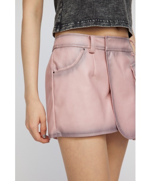 LAGUA GEM(ラグアジェム)の「INK BLUR スコート(その他パンツ・レディース・ブラック/ライトピンク・X-SMALL/SMALL/MEDIUM)」の9枚目の写真