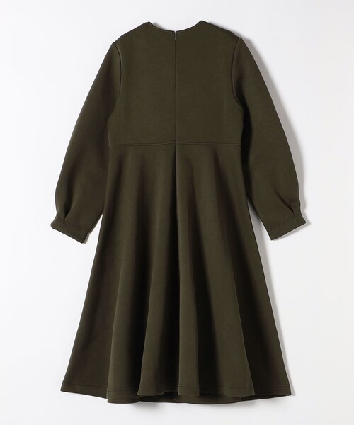 セール】quaranciel:〈洗濯機可能〉ダブルジャージー フレア ミディ