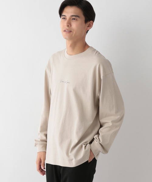 GLOBAL WORK Smile Seed Store(グローバルワーク スマイルシードストア)の「コットンプリントTシャツ/115919(Tシャツ/カットソー・メンズ・ベージュ/オフホワイト/杢グレー/チャコール・LARGE/SMALL/X-LARGE/MEDIUM)」の21枚目の写真