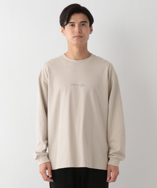 GLOBAL WORK Smile Seed Store(グローバルワーク スマイルシードストア)の「コットンプリントTシャツ/115919(Tシャツ/カットソー・メンズ・ベージュ/オフホワイト/杢グレー/チャコール・LARGE/SMALL/X-LARGE/MEDIUM)」の20枚目の写真