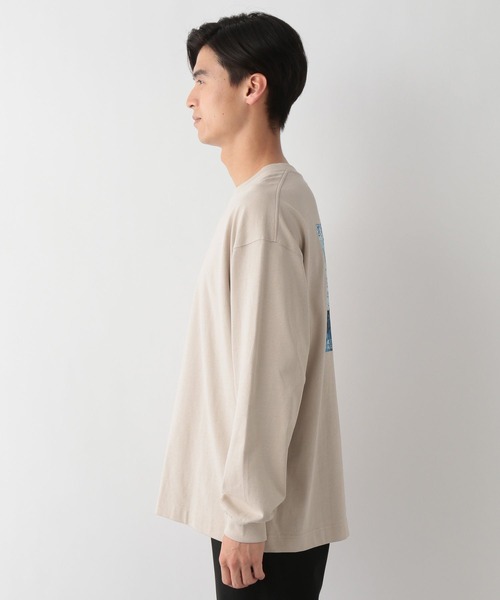 GLOBAL WORK Smile Seed Store(グローバルワーク スマイルシードストア)の「コットンプリントTシャツ/115919(Tシャツ/カットソー・メンズ・ベージュ/オフホワイト/杢グレー/チャコール・LARGE/SMALL/X-LARGE/MEDIUM)」の19枚目の写真