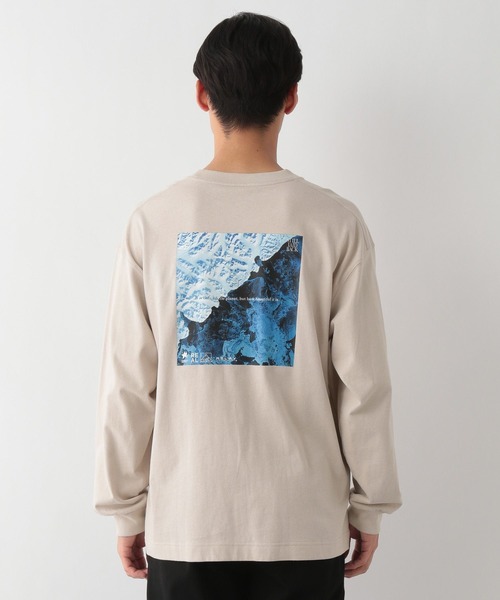 GLOBAL WORK Smile Seed Store(グローバルワーク スマイルシードストア)の「コットンプリントTシャツ/115919(Tシャツ/カットソー・メンズ・ベージュ/オフホワイト/杢グレー/チャコール・LARGE/SMALL/X-LARGE/MEDIUM)」の18枚目の写真