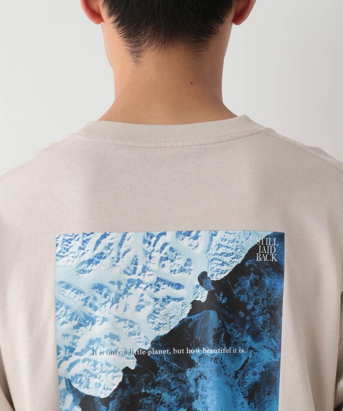 GLOBAL WORK Smile Seed Store(グローバルワーク スマイルシードストア)の「コットンプリントTシャツ/115919(Tシャツ/カットソー・メンズ・ベージュ/オフホワイト/杢グレー/チャコール・LARGE/SMALL/X-LARGE/MEDIUM)」の13枚目の写真