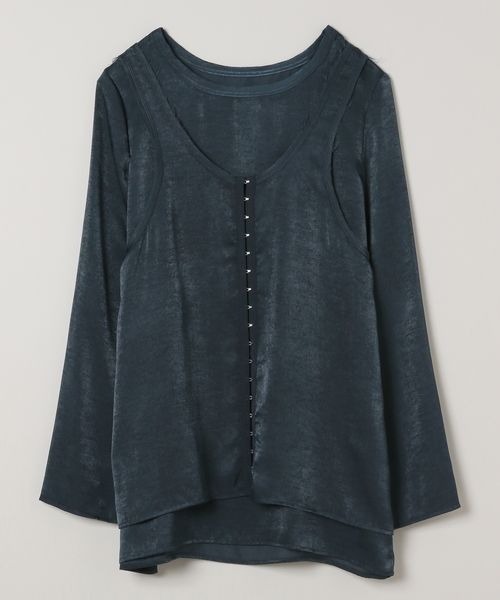 JEANASIS（ジーナシス）の「ビンテージサテン2P LS/148515（T