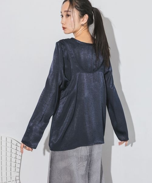 nakaページ JEANASIS（ジーナシス）の「ビンテージサテン2P LS/148515（Tシャツ