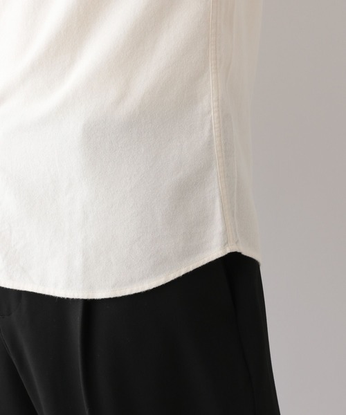 GLOBAL WORK(グローバルワーク)の「やわらかリッチネルバンドカラーシャツ/116354(シャツ/ブラウス・メンズ・オフホワイト/グレー系1・SMALL/MEDIUM/LARGE/X-LARGE)」の16枚目の写真