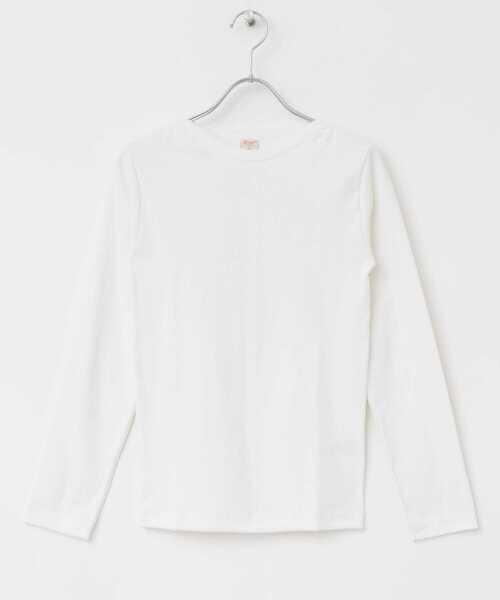 gicipi（ジチピ）の「GICIPI　CAVOLFIORE（Tシャツ/カットソー・レディース・ホワイト/ダークブラウン/ブルー・1）」の4枚目の写真