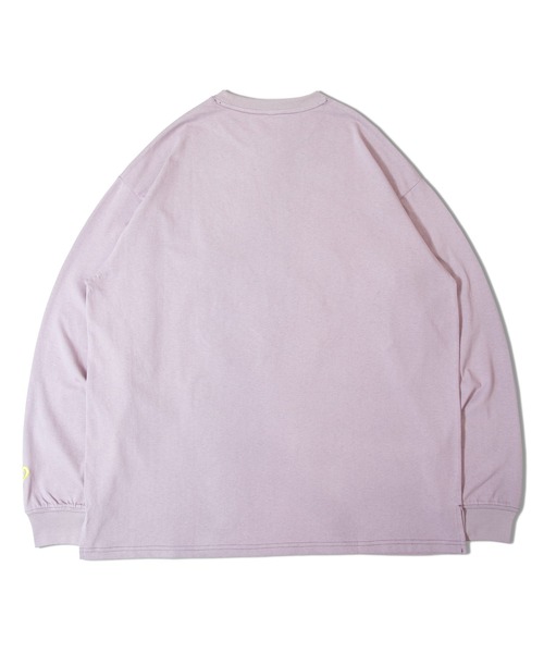 GALLIS ADDICTION（ガリスアディクション）の「GARISU-恋人とはーとロンT（Tシャツ/カットソー・メンズ・ラベンダー/チャコール・M/L）」の18枚目の写真