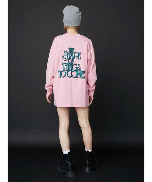 EVRIS（エヴリス）の「THE SHAPE ロンT（Tシャツ/カットソー・レディース・ブラック/ホワイト/ピンク・FREE）」の8枚目の写真