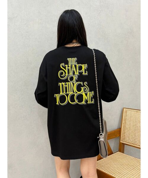 EVRIS（エヴリス）の「THE SHAPE ロンT（Tシャツ/カットソー・レディース・ブラック/ホワイト/ピンク・FREE）」の21枚目の写真