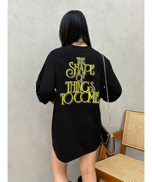 EVRIS（エヴリス）の「THE SHAPE ロンT（Tシャツ/カットソー・レディース・ブラック/ホワイト/ピンク・FREE）」の22枚目の写真