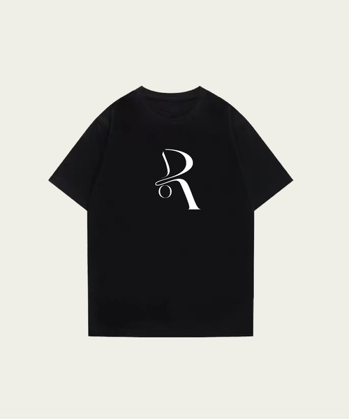 LA POMME jours（ラポミ・ジュール）の「JOURS R LOGO T（Tシャツ/カットソー・レディース・ホワイト/ブラック・SMALL/MEDIUM/LARGE/X-LARGE）」の2枚目の写真