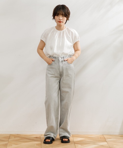 セール】【WOMEN】upper hights THE NIECE（デニムパンツ