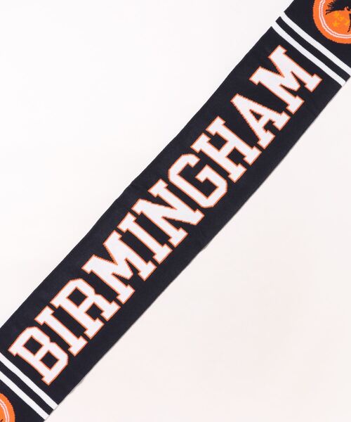 LOWRYS FARM（ローリーズファーム）の「ロゴニットマフラー　147593（マフラー・キッズ・ネイビー/ブルー・FREE）」の3枚目の写真