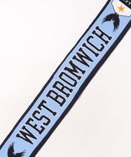 LOWRYS FARM（ローリーズファーム）の「ロゴニットマフラー　147593（マフラー・キッズ・ネイビー/ブルー・FREE）」の4枚目の写真