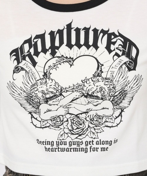 3.3 Field Trip （3.3フィールドトリップ）の「3.3 Field Trip／パンクプリントロングスリーブ（Tシャツ/カットソー・レディース・ブラック/ホワイト・FREE）」の16枚目の写真