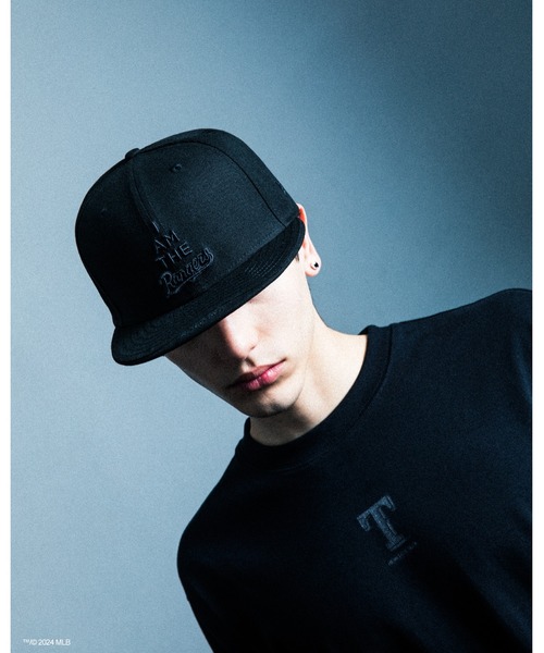 TAKAHIROMIYASHITATheSoloIst.（タカヒロミヤシタザソロイスト）の「59FIFTY.(I AM THE RANGERS）（キャップ・メンズ・ブラック・7 5/8/7 1/2/7 3/8/7 1/4/7 3/4）」の2枚目の写真