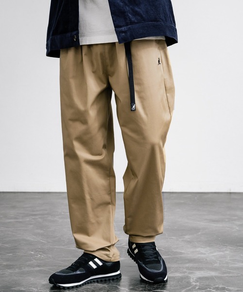 KANGOL（カンゴール）の「【KANGOL/カンゴール】別注コラボ ストレッチツイル・デニムクライミングパンツ（デニムパンツ・メンズ・ブラック/ベージュ/オフホワイト/カーキ/ブルー/インディゴブルー・M/L/XL）」の17枚目の写真