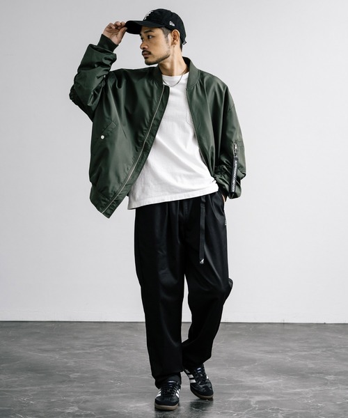 KANGOL（カンゴール）の「【KANGOL/カンゴール】別注コラボ ストレッチツイル・デニムクライミングパンツ（デニムパンツ・メンズ・ブラック/ベージュ/オフホワイト/カーキ/ブルー/インディゴブルー・M/L/XL）」の14枚目の写真