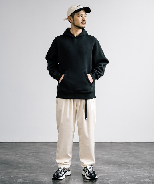 KANGOL（カンゴール）の「【KANGOL/カンゴール】別注コラボ ストレッチツイル・デニムクライミングパンツ（デニムパンツ・メンズ・ブラック/ベージュ/オフホワイト/カーキ/ブルー/インディゴブルー・M/L/XL）」の10枚目の写真