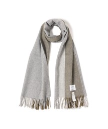 ザイノウエブラザーズ　ライトグレー マフラー THE INOUE BROTHERS｜ザイノウエブラザーズのマフラー（グレー