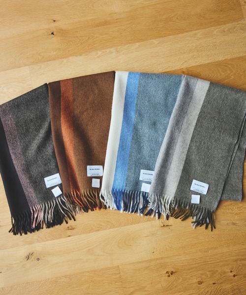 THE INOUE BROTHERS / アルパカ ブラッシュマフラー（マフラー）｜THE