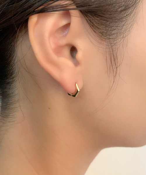 セール】simple pierce / シンプルピアス (両耳用)（ピアス（両