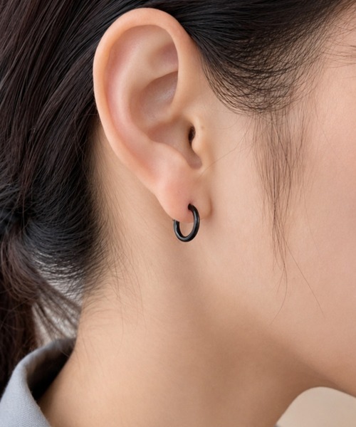 ciite'(シーテ)の「simple pierce / シンプルピアス (両耳用)(ピアス(両耳用)・レディース・ゴールド系その他/ブラック/シルバー系その他2/シルバー系その他/ゴールド/シルバー/ピンクゴールド/ゴールド系その他2・FREE)」の2枚目の写真