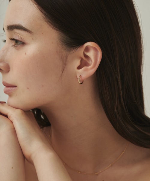ciite'(シーテ)の「simple pierce / シンプルピアス (両耳用)(ピアス(両耳用)・レディース・ゴールド系その他/ブラック/シルバー系その他2/シルバー系その他/ゴールド/シルバー/ピンクゴールド/ゴールド系その他2・FREE)」の19枚目の写真