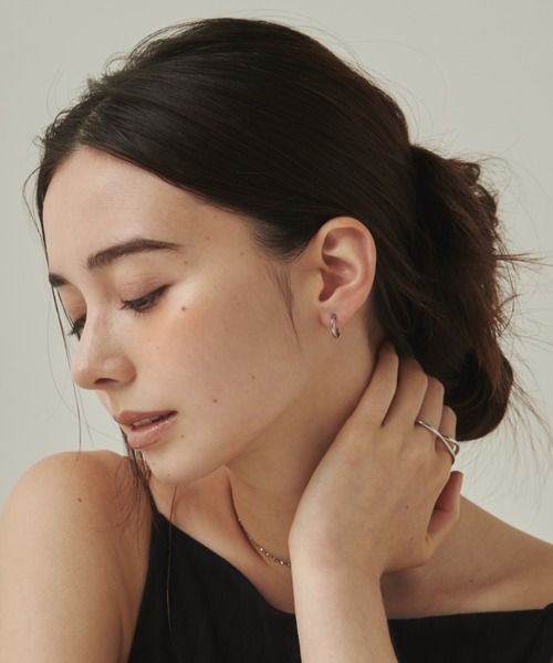 ciite'(シーテ)の「simple pierce / シンプルピアス (両耳用)(ピアス(両耳用)・レディース・ゴールド系その他/ブラック/シルバー系その他2/シルバー系その他/ゴールド/シルバー/ピンクゴールド/ゴールド系その他2・FREE)」の21枚目の写真