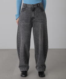 FREE'S MART | ◆裾ボタン２ＷＡＹバギーデニム(デニムパンツ)